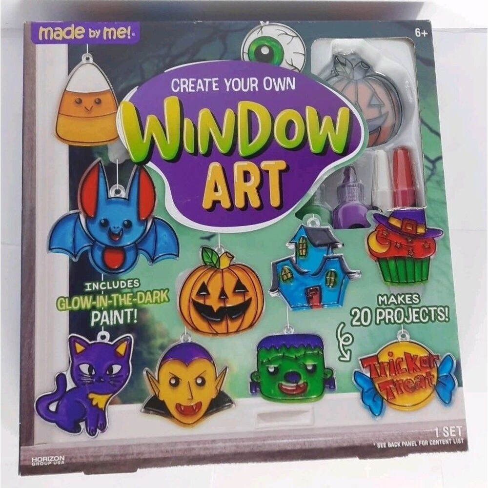 Made By Me Create Your Own Halloween Window Art by Horizon Group USA, Make 20